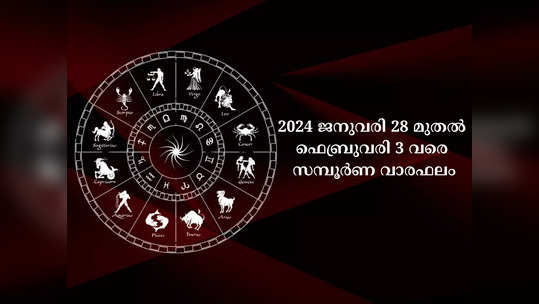 2024 ജനുവരി 28 മുതൽ ഫെബ്രുവരി 3 വരെ, സമ്പൂർണ വാരഫലം