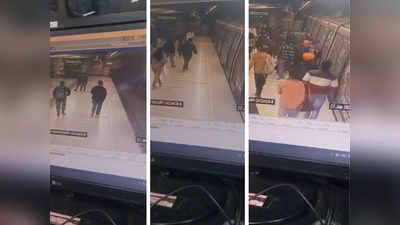एक पल में खुद की जान ले ली, दिल्ली मेट्रो के आगे कूदकर युवक ने की आत्महत्या, CCTV आया सामने