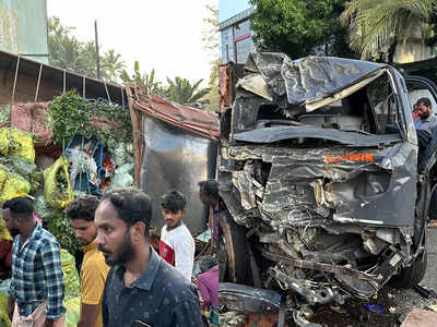 Pathanamthitta Accident Today: പത്തനംതിട്ടയിൽ പച്ചക്കറി ലോറിയും മിനി വാനും കൂട്ടിയിടിച്ചു; രണ്ടുപേർ മരിച്ചു