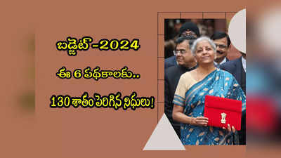 Major Schemes Hike: ఈ 6 స్కీమ్‌కే బడ్జెట్‌లో భారీగా నిధులు.. 130 శాతం మేర పెంపు 