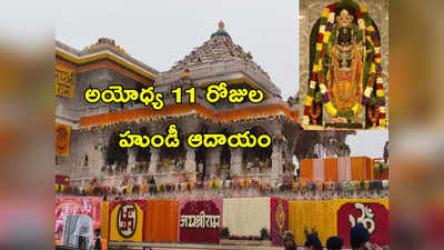 Ayodhya Ram Temple: అయోధ్యలో కొనసాగుతున్న భక్తుల రద్దీ.. 11 రోజుల్లో 25 లక్షల మంది దర్శనాలు.. ఆదాయం ఎంతంటే?