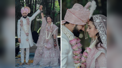 Shivani Surve Wedding: पेस्टल पिंक लेहंगा आणि गालावर लाजेची लाली, सजली शिवानीच्या लग्नाची स्वारी!