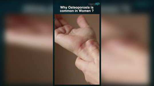 osteoporosis is more common in females why