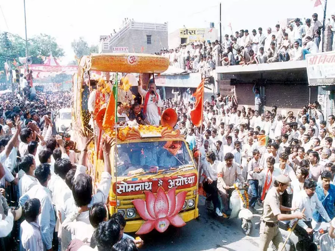 रथ यात्रा से राम मंदिर आंदोलन