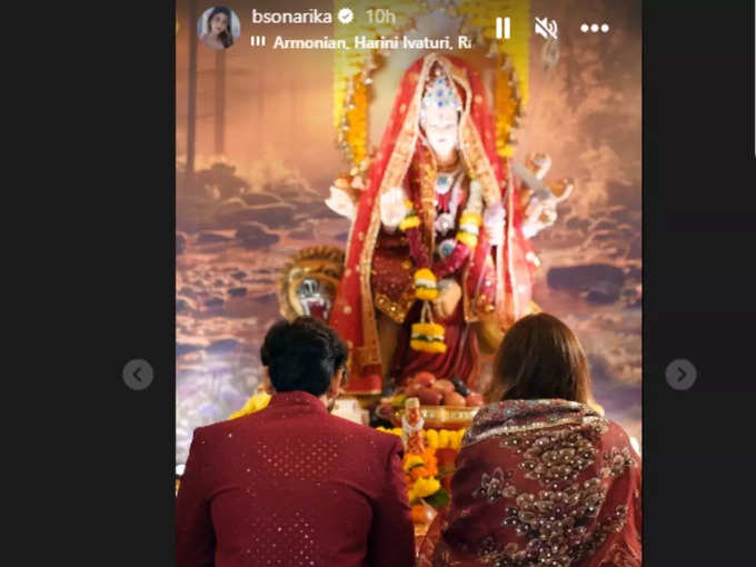 Sonarika Bhadoria Mata ki chowki