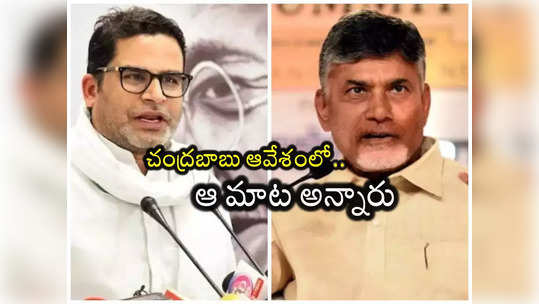 చంద్రబాబు ఆవేశంలో ఆ మాట అనేశారు.. భేటీ సమయంలో క్లారిటీగా చెప్పా: ప్రశాంత్ కిషోర్ 