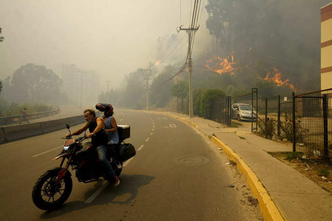 Chile forest fires