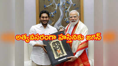 YS Jagan: నేడు ఢిల్లీకి సీఎం జగన్.. రేపు ప్రధాని మోదీతో భేటీ 