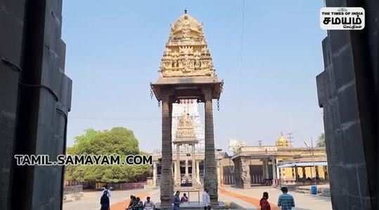 athivarathar temple hundi opens and calculate money in kanchipuram
