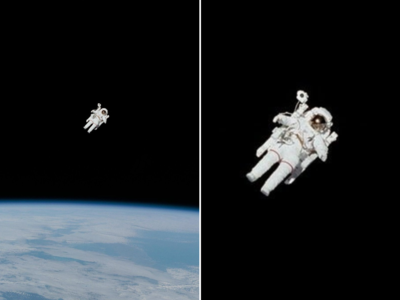 अंतरिक्ष यात्री ने की थी बिना सुरक्षा के स्पेस वॉक, NASA ने 40 साल पहले की तस्वीर शेयर कर लोगों को चौंकाया