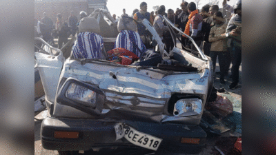 कानपुर: स्कूली वैन को 100 Km प्रति घंटे से स्पीड से दौड़ा रहा था, ड्राइवर की लापरवाही से हुआ हादसा