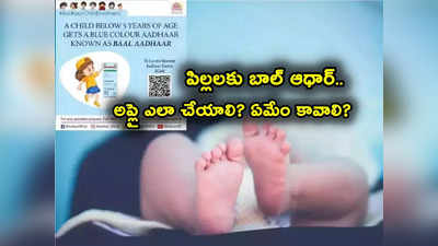 Blue Aadhaar Card: పిల్లల కోసం బ్లూ ఆధార్ కార్డు.. ఎలా అప్లై చేయాలి.. ఏమేం డాక్యుమెంట్లు కావాలి?