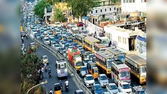 மெட்ரோ பணிகள்.. சென்னை முக்கிய சாலைகளில் டிராபிக் மாற்றம்!