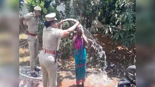 மதுரை கலெக்டர் அலுவலகத்தில் பரபரப்பு! மூதாட்டி மண்ணெண்ணெய் ஊற்றி தற்கொலை முயற்சி!