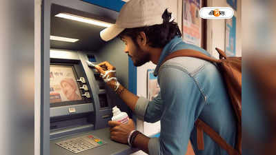 ATM Fraud : এটিএমে আঠা লাগিয়ে টাকা হাতানোর ছক?