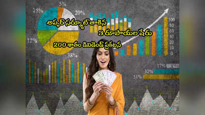 Interim Dividend: ఒక్కో షేరుకు రూ.20 డివిడెండ్ ప్రకటన.. అదరగొట్టిన 3 రూపాయల షేరు!