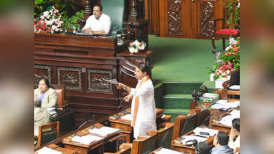 State Budget Session | ರಾಷ್ಟ್ರಧ್ವಜ ಬೇಕೋ‌ ಹನುಮಧ್ವಜ ಬೇಕೋ?: ವಿಧಾನಸಭೆಯಲ್ಲಿ ಕೆರಗೋಡು ವಿವಾದ ಗದ್ದಲ