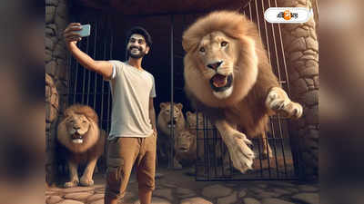 Tirupati Zoo Lion Attack : সিংহের সঙ্গে সেলফি! নিহত যুবক