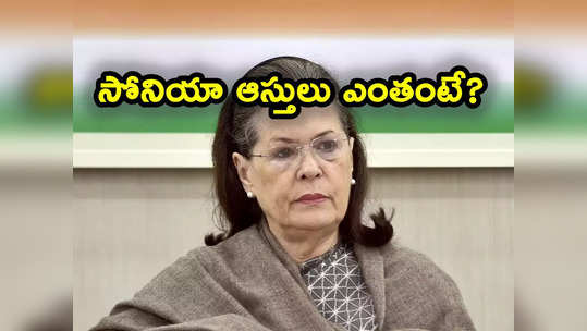 Sonia Gandhi: సోనియా గాంధీ ఆస్తుల విలువ ఎంతో తెలుసా.. బంగారం, వెండి, ఇటలీలో ఇల్లు! 