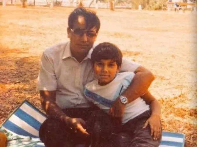 randeep hooda with father