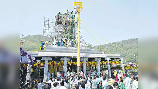 విజయవాడ: వైభవంగా మల్లేశ్వరాలయ పునఃప్రతిష్ఠ మహోహత్సవాలు.. రూ.8 కోట్లతో 