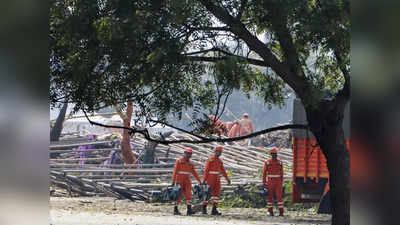दिल्ली के JLN स्टेडियम में पंडाल गिरते ही दौड़े एथलीट्स, 18 लोगों की बचाई थी जान