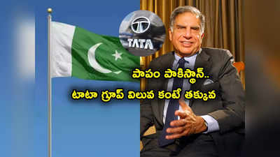 Tata Group: టాటా గ్రూప్ విలువ కంటే దారుణంగా పాక్ జీడీపీ.. ఏకంగా రూ. 30 లక్షల కోట్లు.. పాపం పాక్!