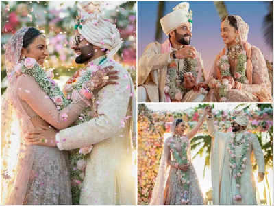 रकुल प्रीत सिंह बनीं जैकी भगनानी की दुल्हनिया, गोवा से शादी की पहली 4 खूबसूरत तस्वीरें आईं सामने