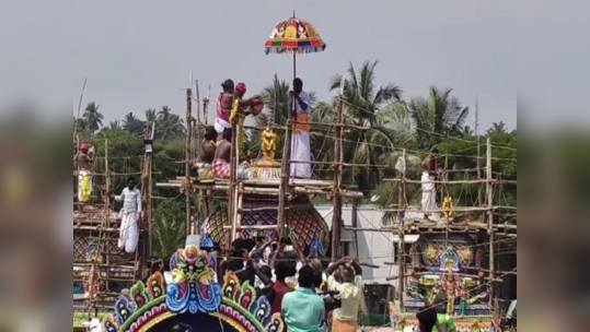 திருவாரூரில் தொன்மை வாய்ந்த இரண்டு ஆலய கும்பாபிஷேக விழா....திரளான பக்தர்கள் சாமி தரிசனம்!