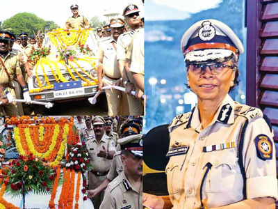 महाराष्ट्र में अब पुलिस अधिकारियों पर नहीं होगी फूलों की वर्षा, DGP रश्मि शुक्ला ने लगाया प्रतिबंध