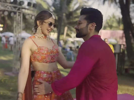 फाइनली रकुल ने दिखाया शादी का पूरा वीडियो, प्री वेडिंग से लेकर समंदर में मस्ती के भी नजारे