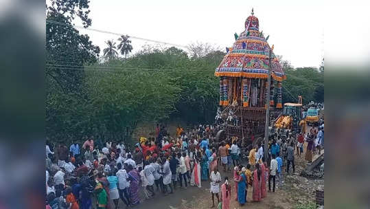 புதுக்கோட்டை விருத்தபுரீஸ்வரர் கோவில் தேரோட்டம் கோலாகலம்!