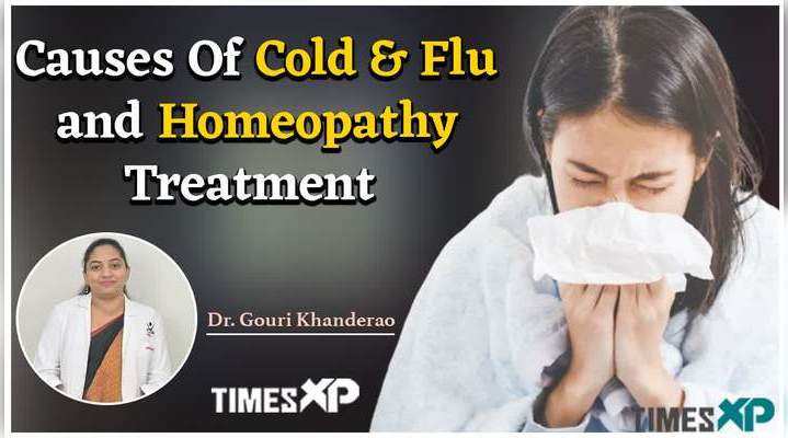 what are the causes of cold flu and the homeopathy treatment