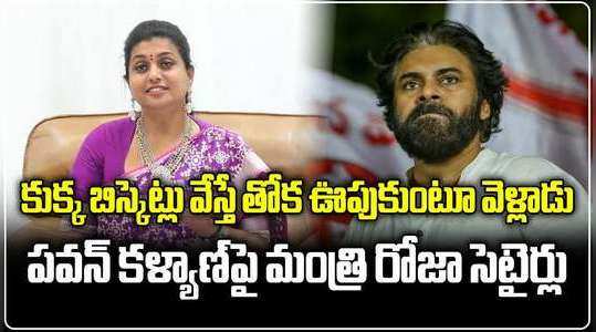 minister roja comments on tdp janasena candidates first list