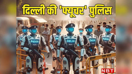 जब रोबोट संभालेंगे ट्रैफिक से लेकर पूरी सुरक्षा की कमान, AI ने दिखा दी फ्यूचर की दिल्ली पुलिस 