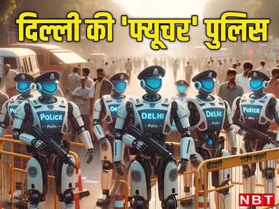 जब रोबोट संभालेंगे ट्रैफिक से लेकर पूरी सुरक्षा की कमान, AI ने दिखा दी फ्यूचर की दिल्ली पुलिस 