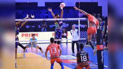 Prime Volleyball League 2024: ശക്തമായ പോരാട്ടത്തിൽ ഹൈദരാബാദ് ബ്ലാക്ക് ഹോക്സിനെ വീഴ്ത്തി ഡൽഹി തൂഫാൻസ്