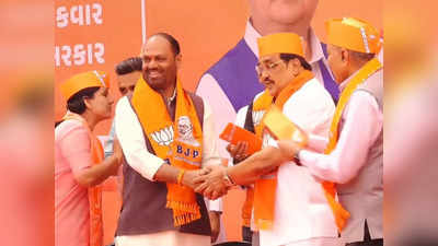 गुजरात में कांग्रेस को बड़ा झटका, छह बार के सांसद और पूर्व रेल राज्य मंत्री नारायण राठवा BJP में शामिल