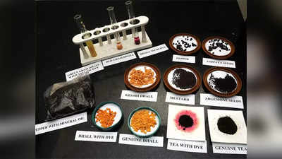 मसालों में मिलाने के लिए रखे गए थे केम‍िकल, कानपुर में 937 किलो मिलावट का सामान पकड़ा गया