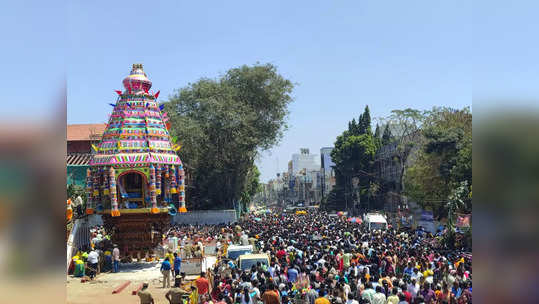 கோனியம்மன் கோவில் தேர் திருவிழா-பக்த வெள்ளத்தில் மூழ்கிய கோவை!