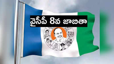 YSRCP 8th List: వైసీపీ 8వ జాబితా.. చెవిరెడ్డి భాస్కర్ రెడ్డికి ఛాన్స్, కొన్ని మార్పులు