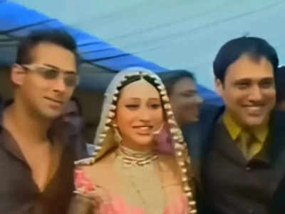 एक छत के नीचे सलमान खान, विवेक ओबेरॉय, श्रीदेवी... करिश्‍मा कपूर की शादी का वीडियो हो रहा वायरल