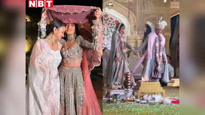 सुरभि चंदना ने जयपुर के महल में की ग्रैंड वेडिंग, फेरे से लेकर ब्राइडल एंट्री तक, शादी से वायरल हुए वीडियोज