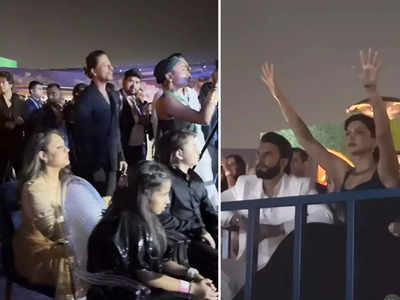 रिहाना के डांस पर झूमते बॉलीवुड सितारों का वीडियो वायरल, दीपिका से लेकर गौरी और शाहरुख तक भीड़ में यूं आए नजर