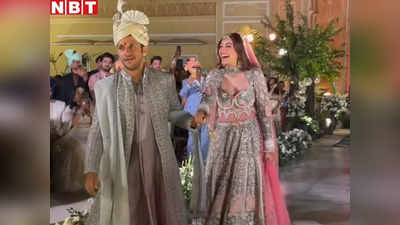 दिन शगना को छोड़ सुरभि चंदना ने ब्राइडल एंट्री पर बजवाया पाकिस्तानी गाना, वरवाला पहनाने नाचते हुए पहुंचीं