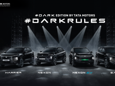 टाटा मोटर्स ने लाँच केली #DARK सीरिज; पाहा ब्लॅक कलरच्या Nexon, Harrier, Safari आणि Nexon EVच्या किमती
