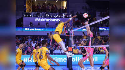 Prime Volleyball League: ത്രില്ലർ പോരിൽ ചെന്നൈ ബ്ലിറ്റ്സിനെ വീഴ്ത്തി മുംബൈ മിറ്റിയോഴ്സ്