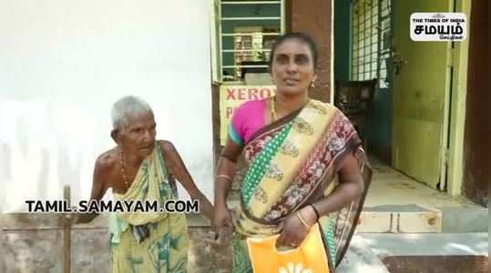 120yearold woman is suffering without getting oldage allowance in tirunelveli