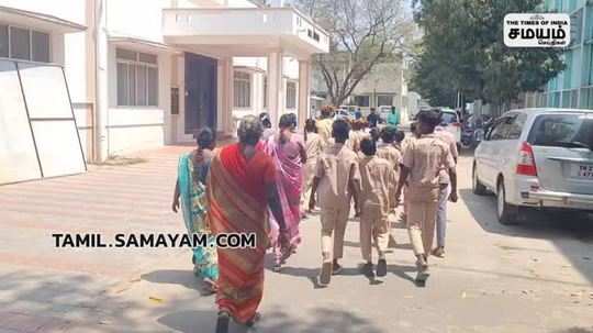 petition by school students to the kanchipuram district collector