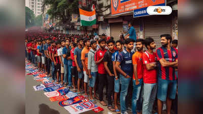 Kolkata Derby Tickets : ডার্বির আগেই ময়দান গরম, দুই প্রধানের টিকিটের দাম নিয়ে চরম বৈষম্য